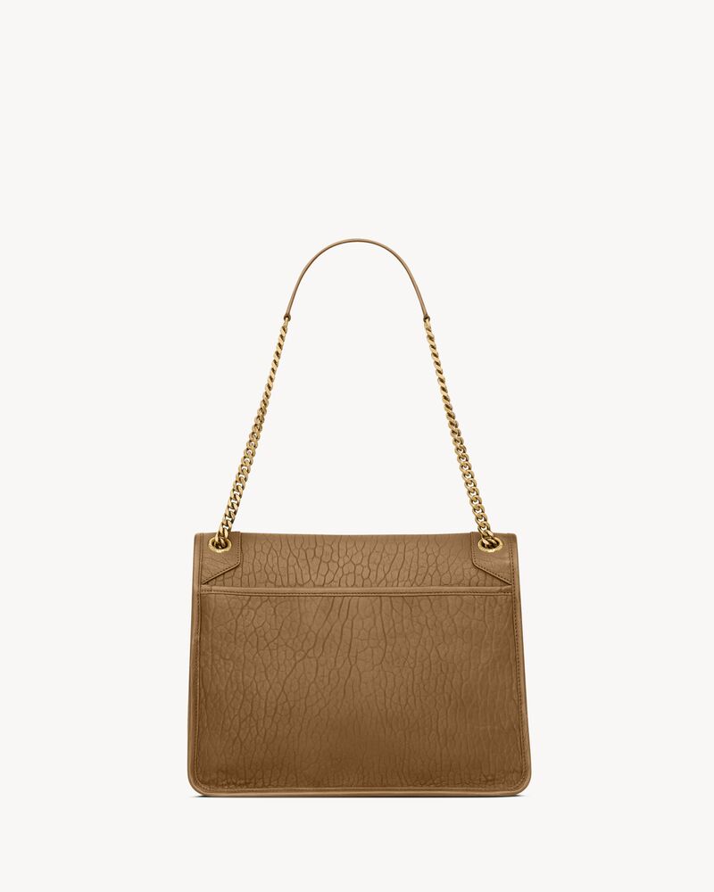 NIKI large in grained lambskin