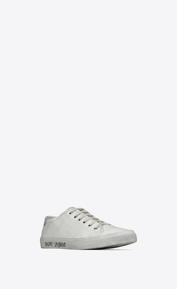 malibu sneakers in canvas and leather