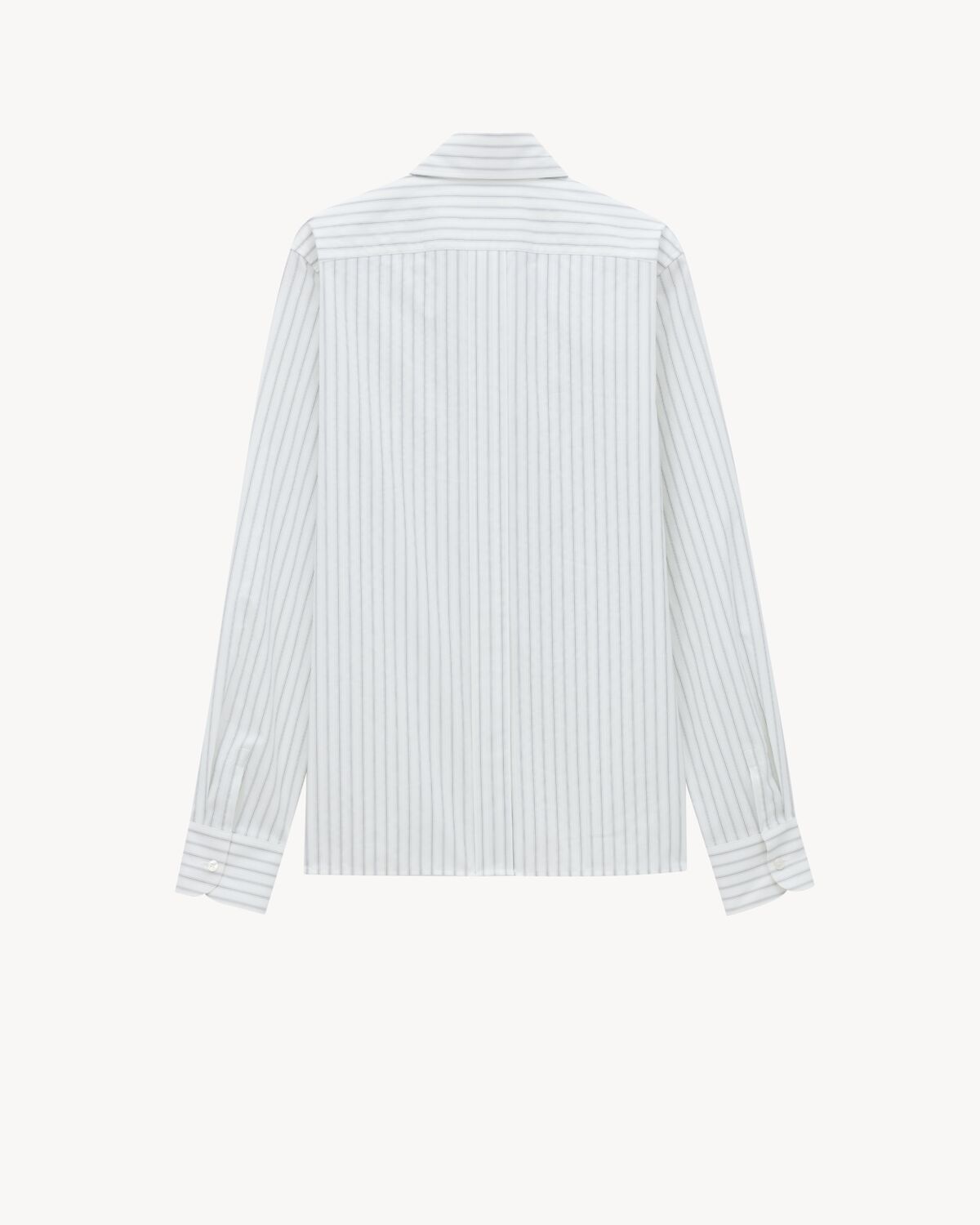 camicia cassandre in popeline a righe tack-stripe
