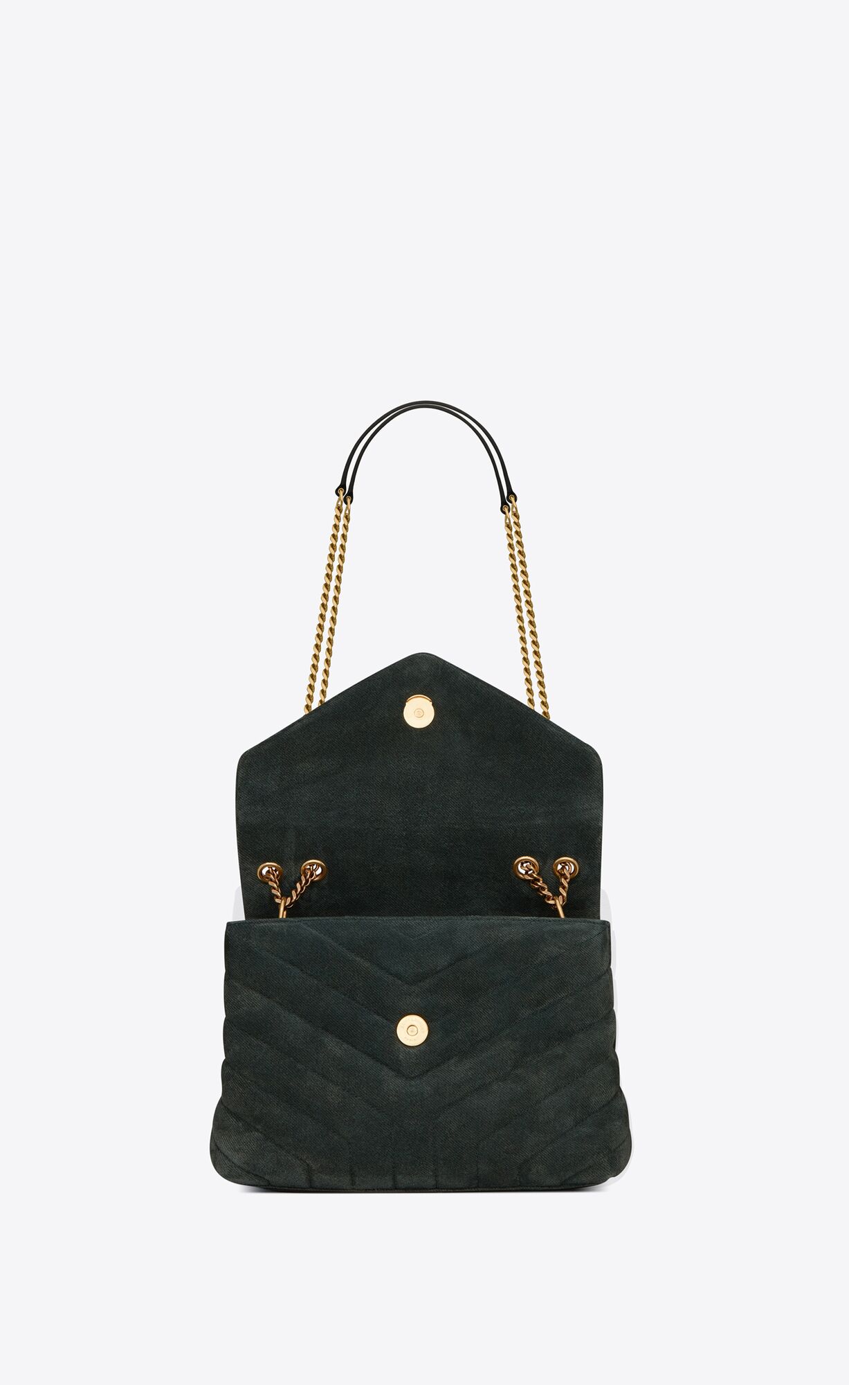 LOULOU Kleine Tasche aus „Y“förmig gestepptem Leder Saint Laurent Deutschland
