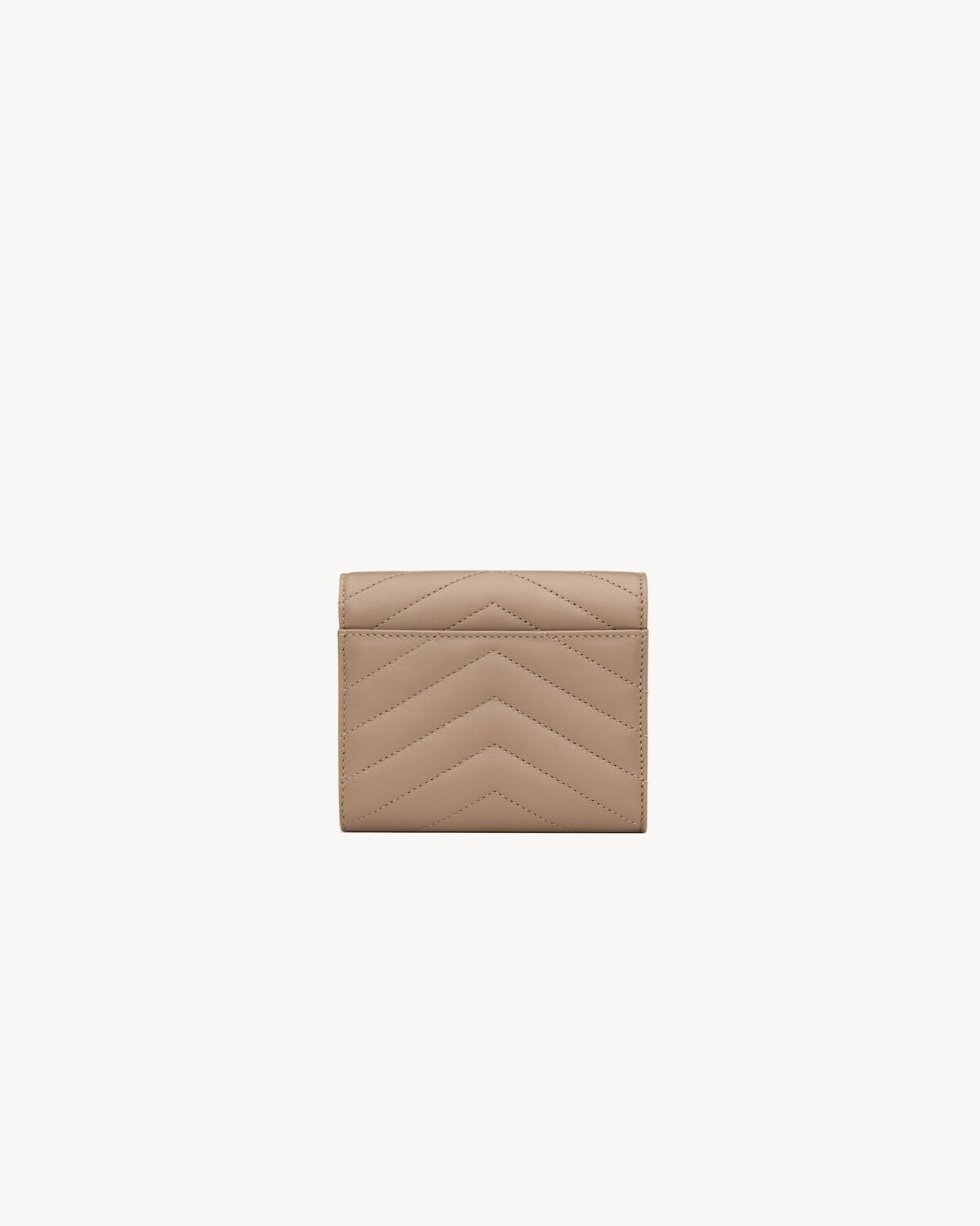 CASSANDRE MATELASSÉ compact tri-fold wallet in LAMBSKIN