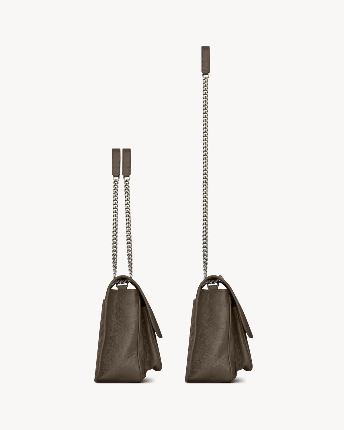 생로랑 빈티지 가죽 니키 미디엄 숄더백 6331580EN043212