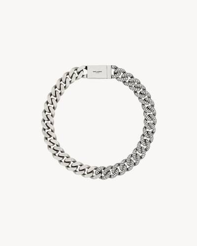 Thick Classy Curb Chain - Luxury Gunmetal/Black Chain Strap for