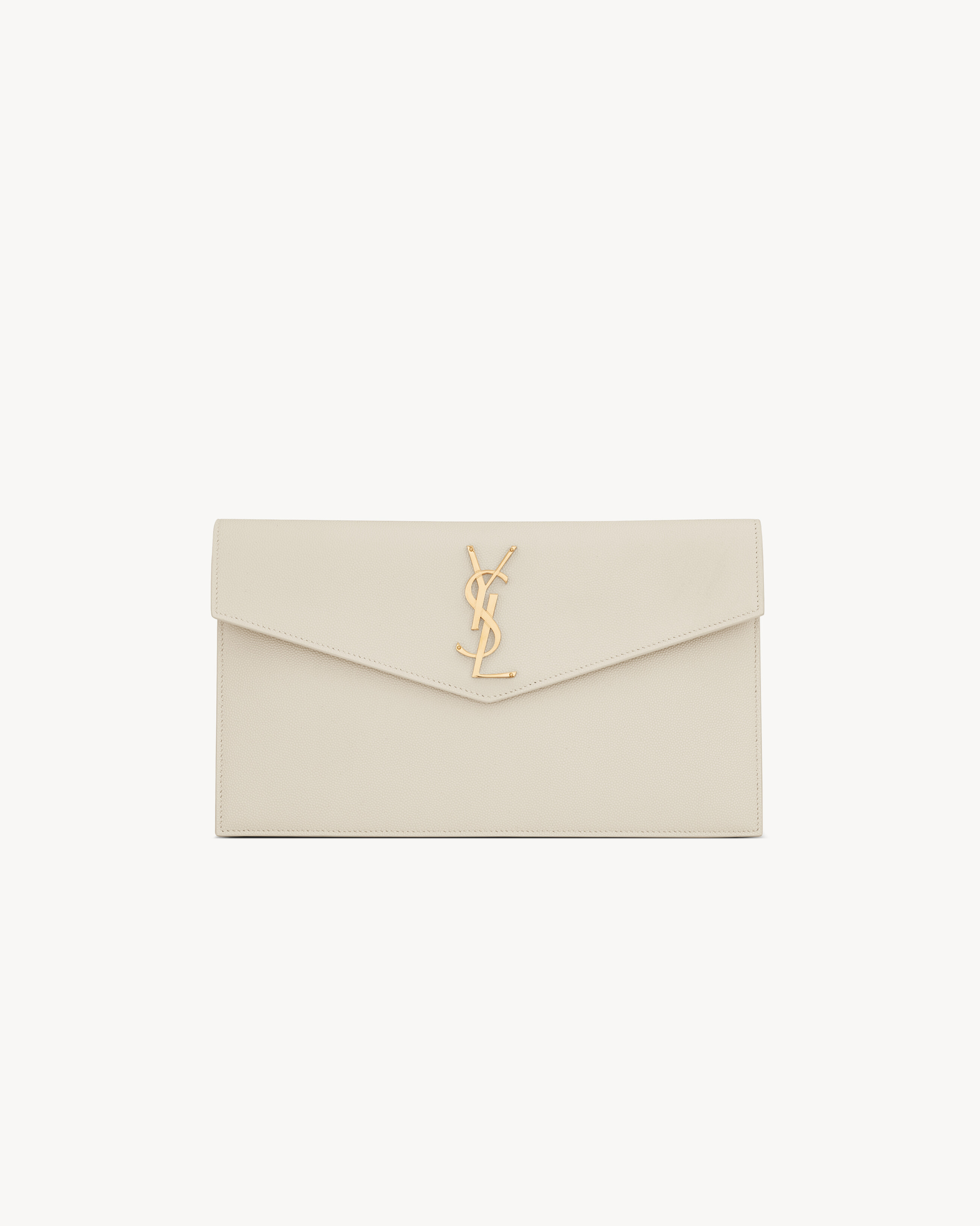 UPTOWN pochette en cuir grain de poudre