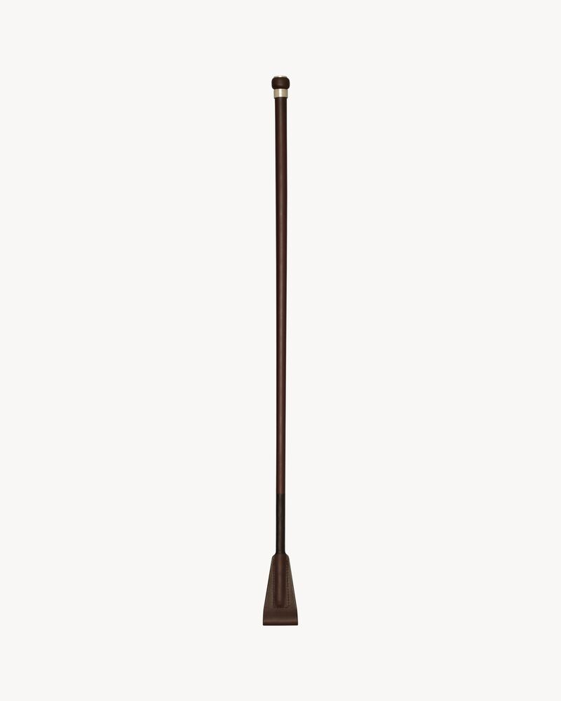 Riding crop in smooth leather