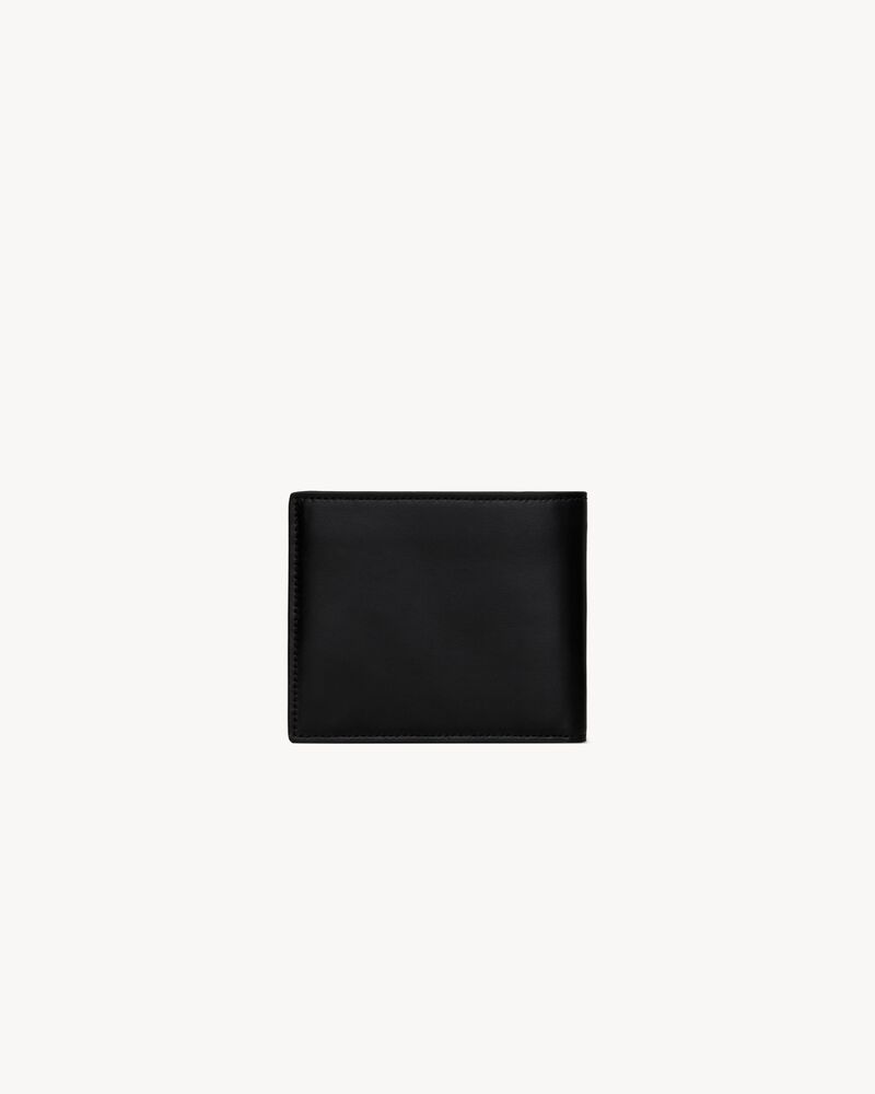 TINY CASSANDRE East/West wallet in matte leather