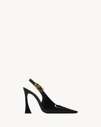 DUNE slingback pumps in patent leather