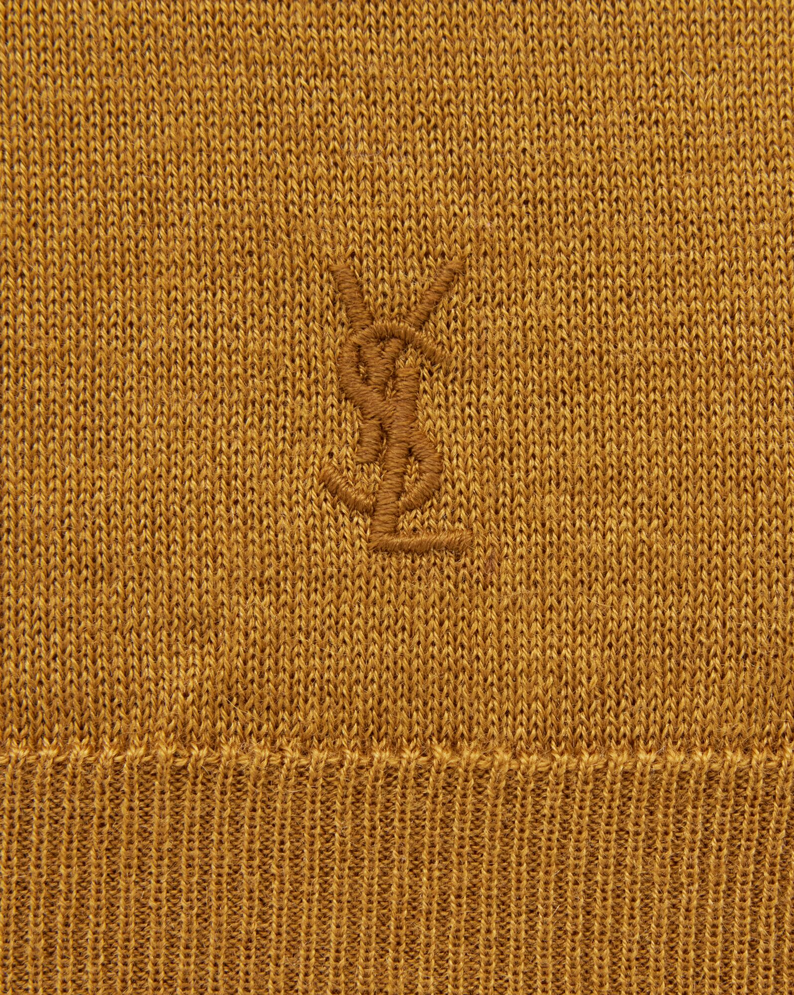 Polo Shirt Cassandre in Cashmere, Wool, And Silk