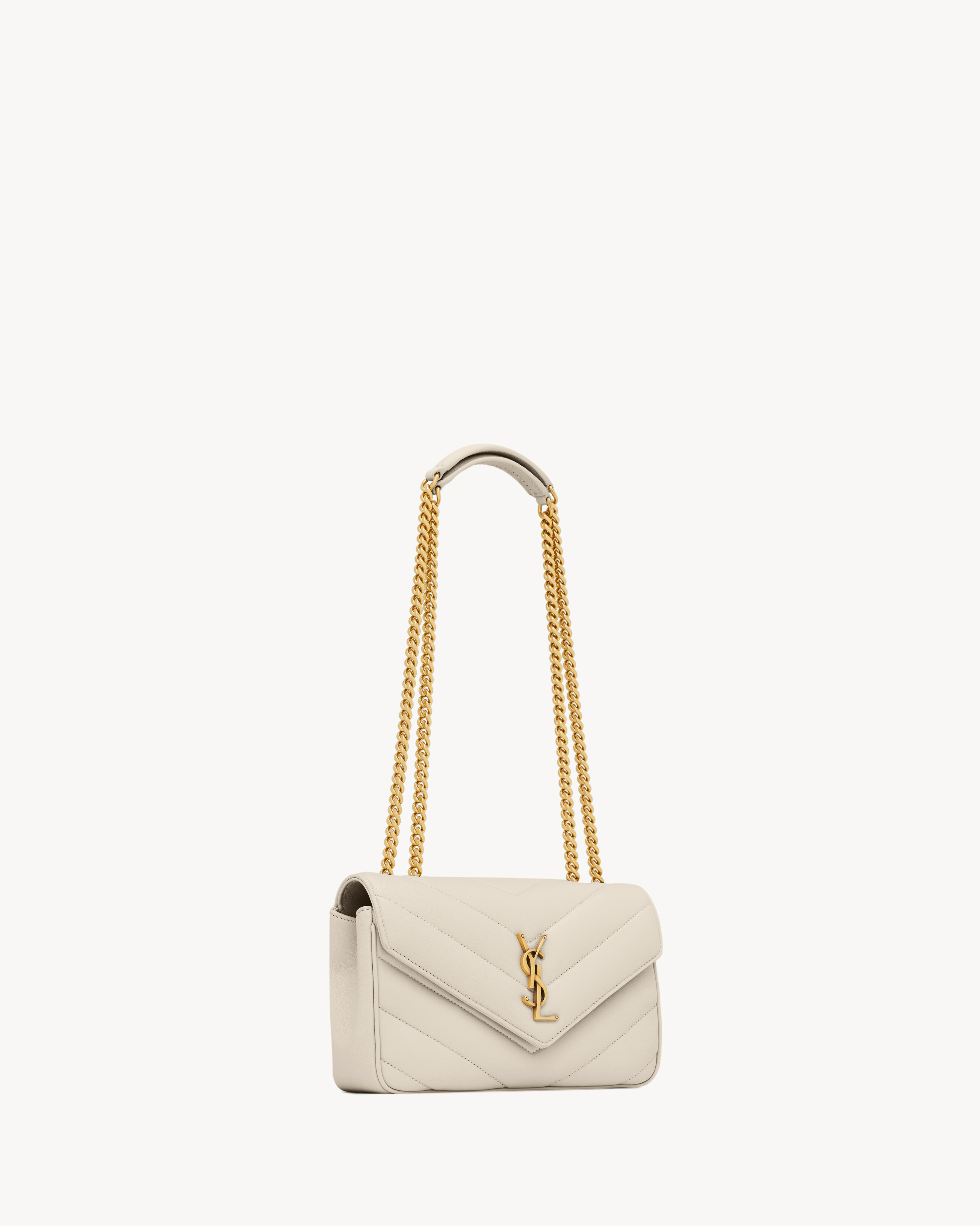 LOULOU small in MATELASSÉ lambskin