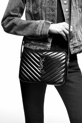 Womens Saint Laurent black Medium Loulou Shoulder Bag | Harrods #  {CountryCode}