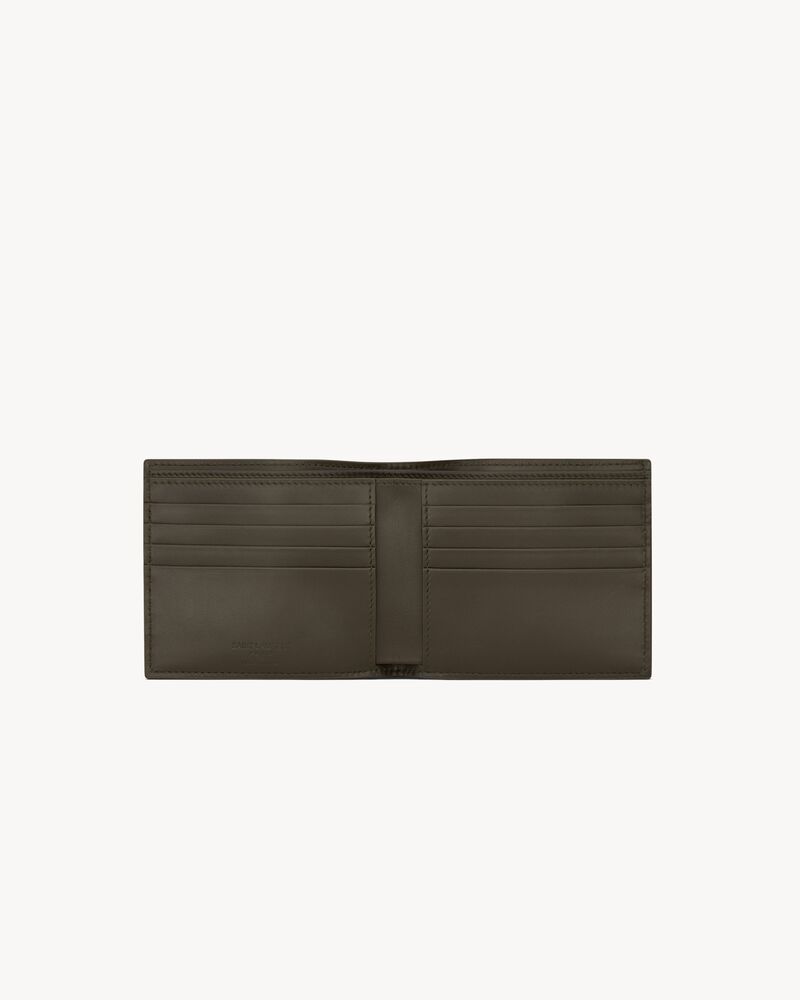 SAINT LAURENT PARIS East/West wallet in smooth leather