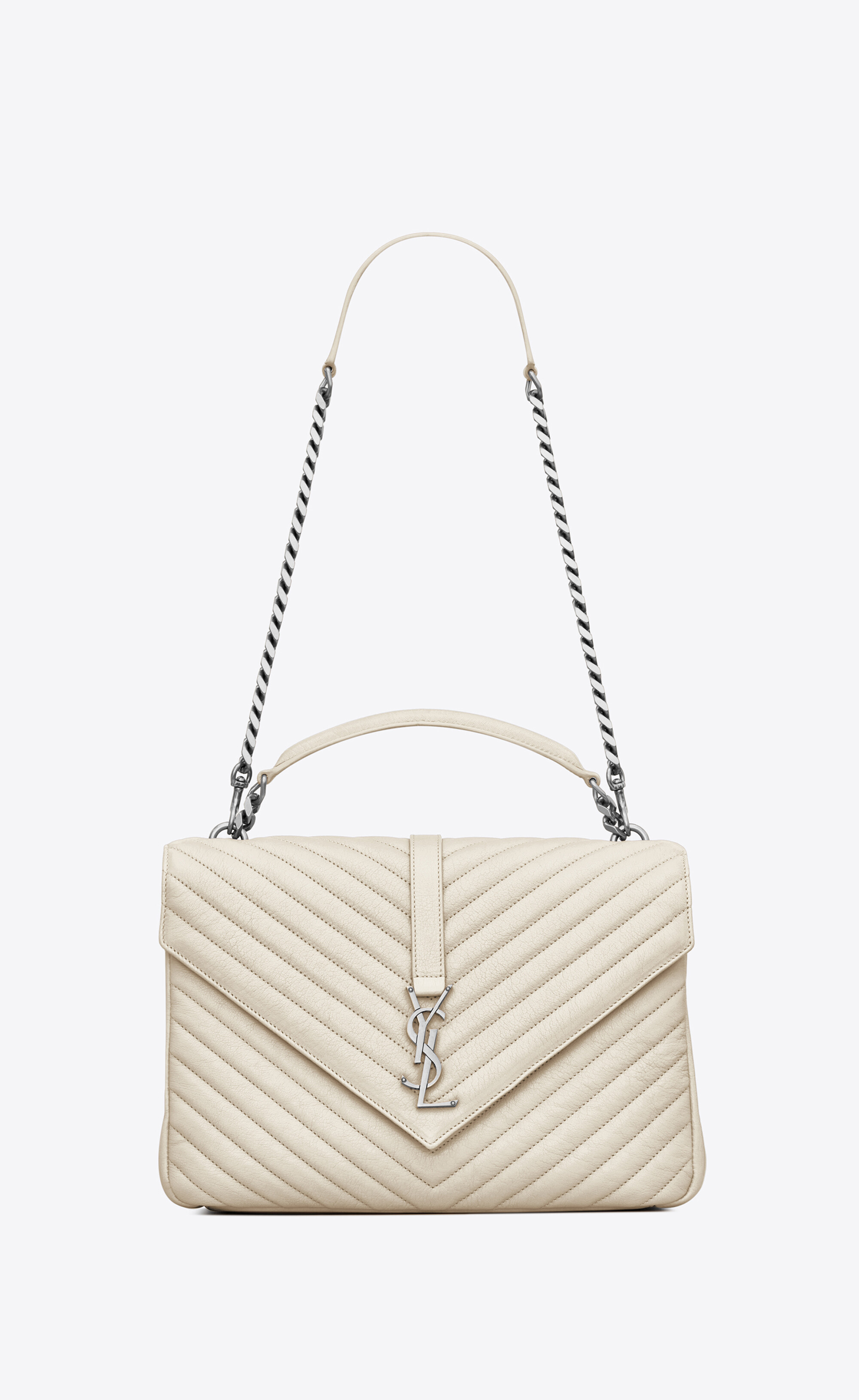 tone Handful However COLLEGE large CHAIN BAG in quilted leather | Saint Laurent | YSL.com