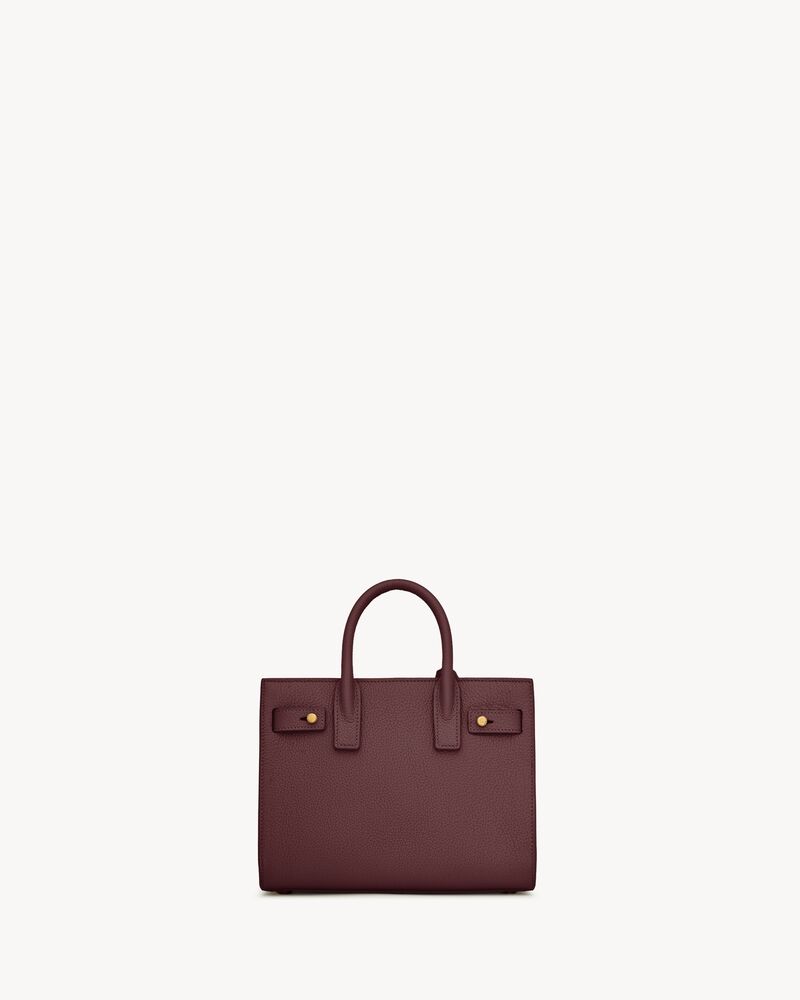 SAC DE JOUR aus weichem genarbten Leder - nano