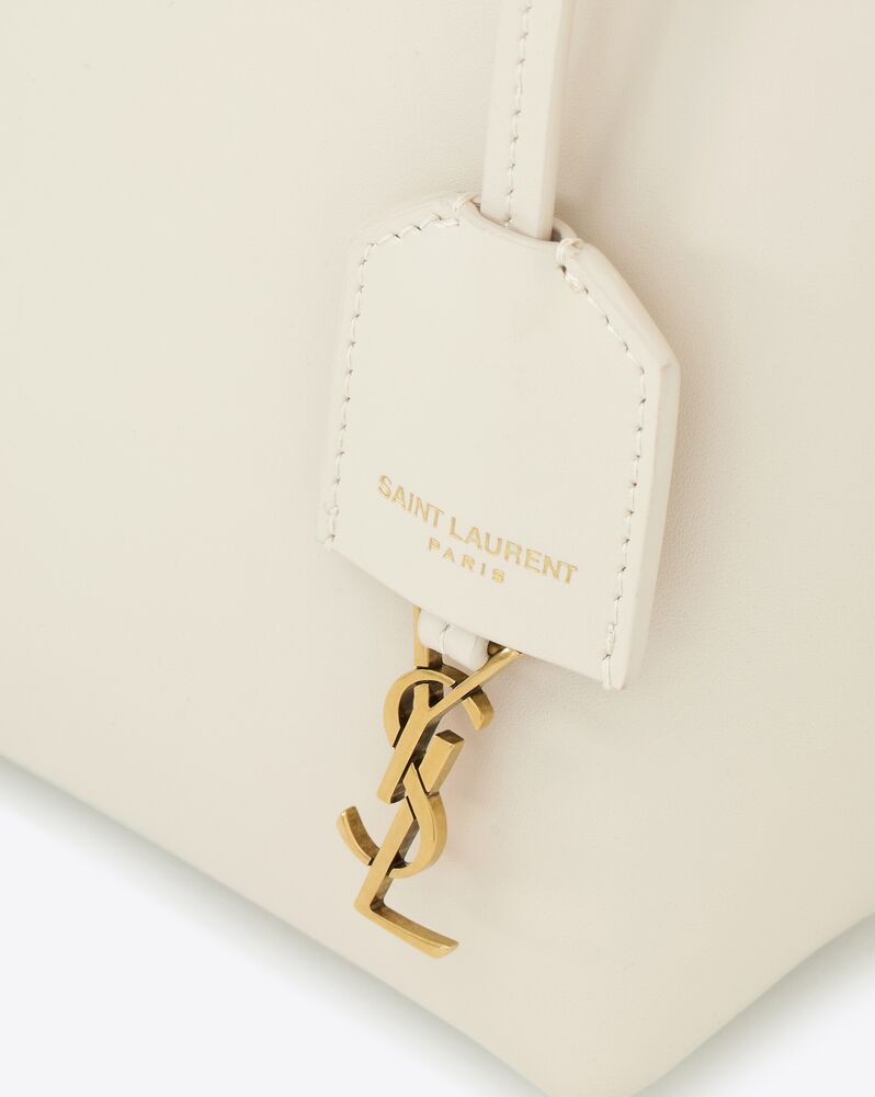 mini toy shopping saint laurent in box leather