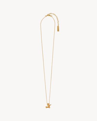 Ysl pendant deals necklace