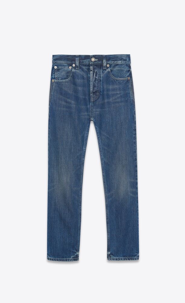 authentic jeans in rain blue denim