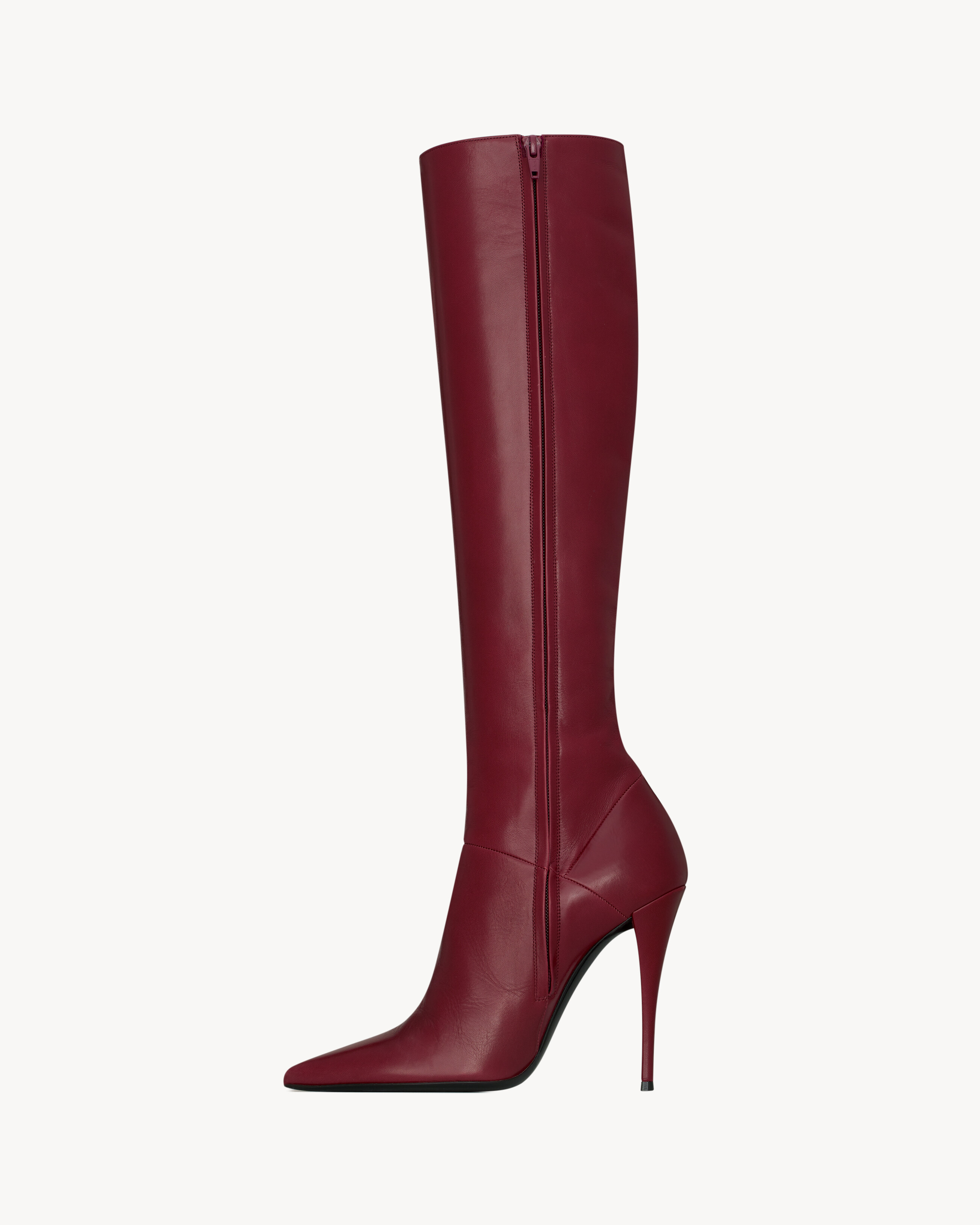 VIVIAN bottes en cuir lisse