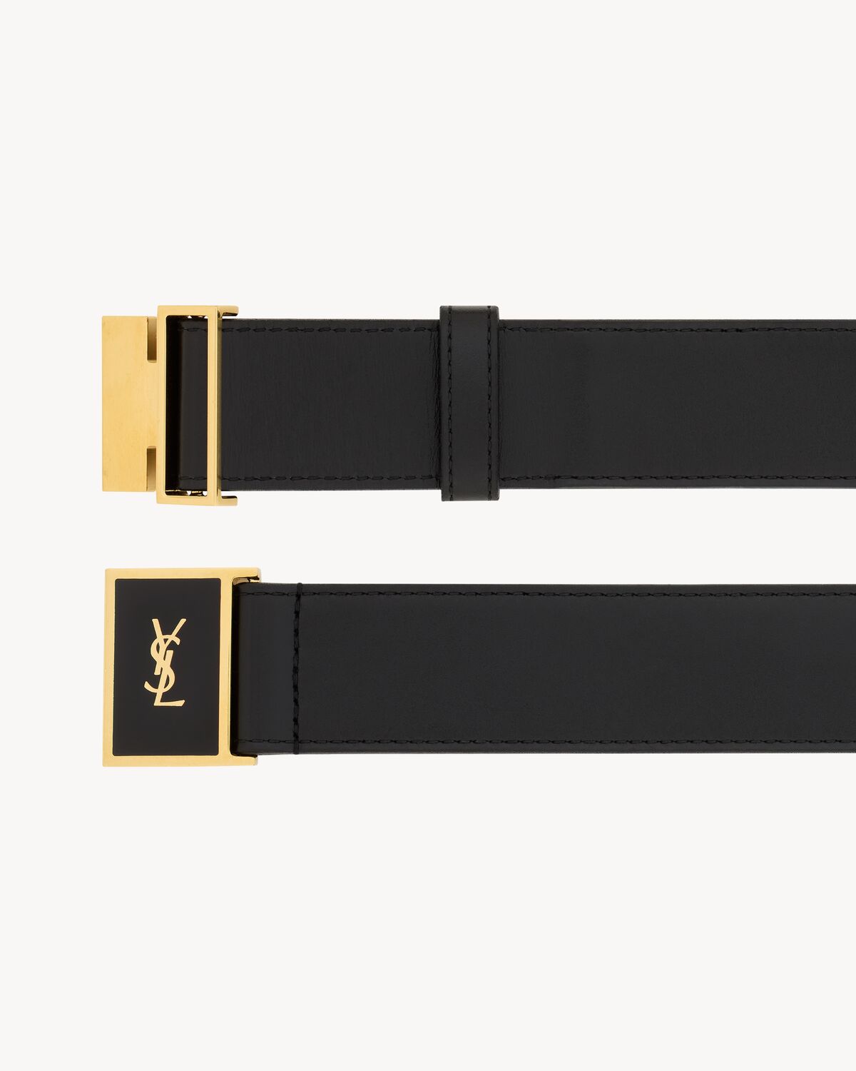 생로랑 양가죽 카산드라 마그네틱 벨트 789320AAB251000