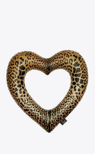 floatie kings leopard heart float
