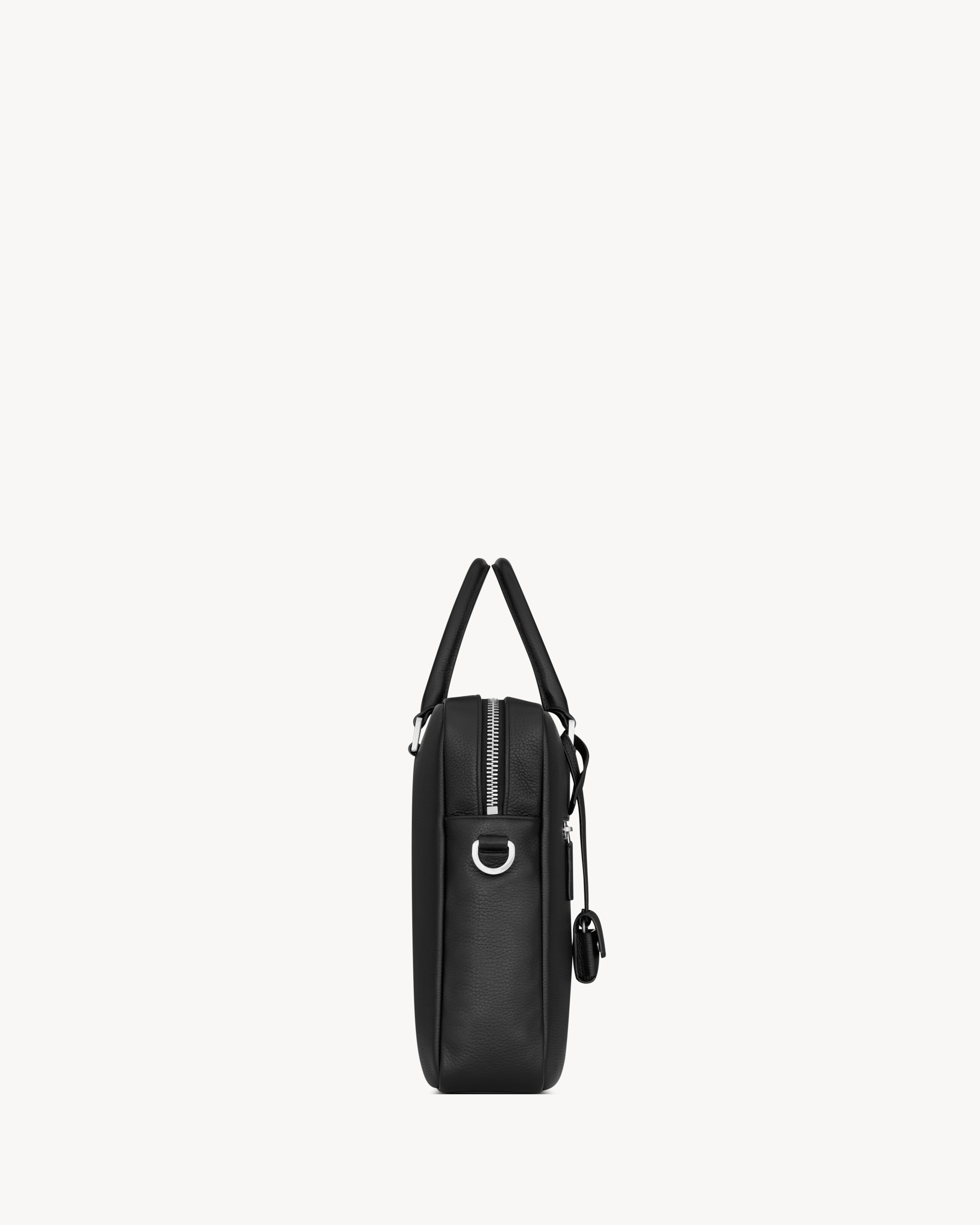 sac de jour briefcase in grained leather