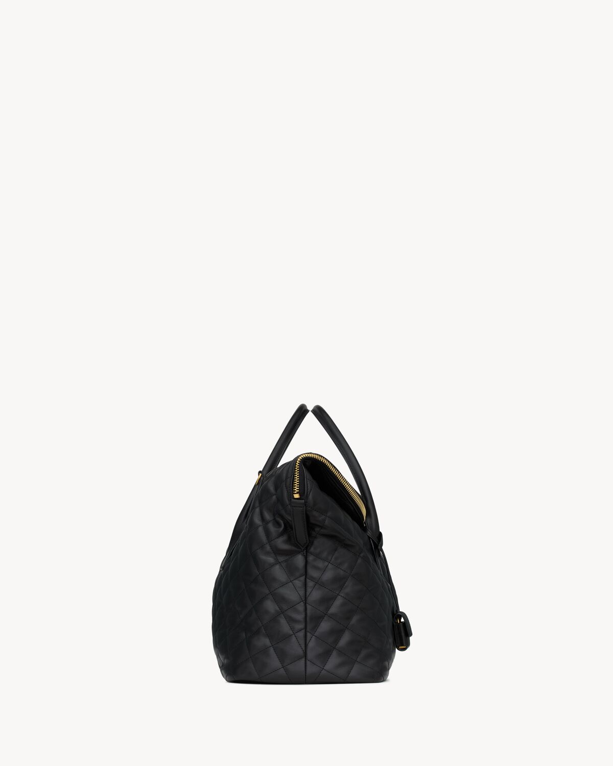 es giant travel bag in quilted leather