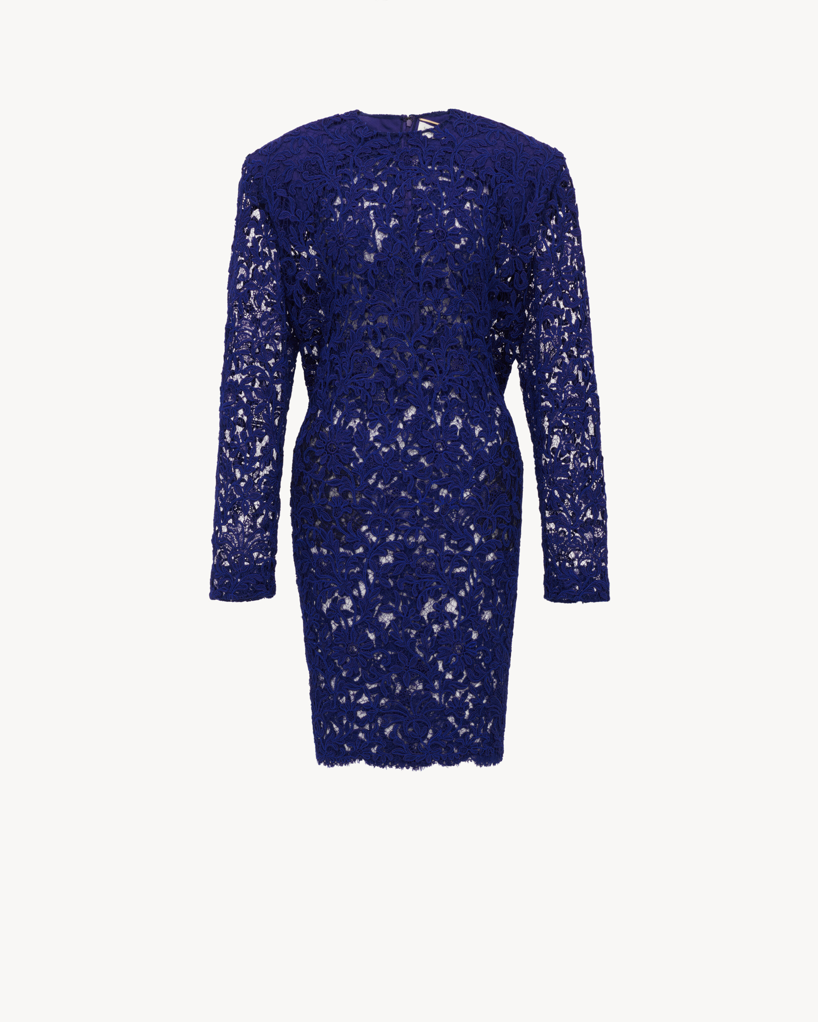 dress in guipure lace