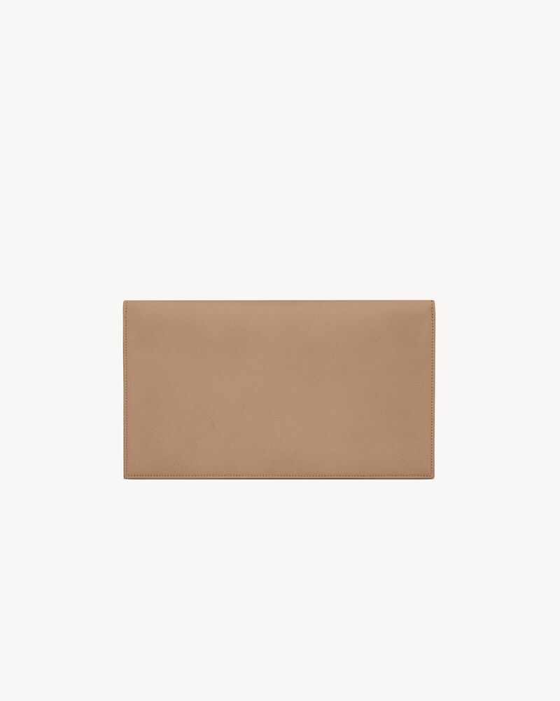 UPTOWN POUCH IN GRAIN DE POUDRE EMBOSSED LEATHER