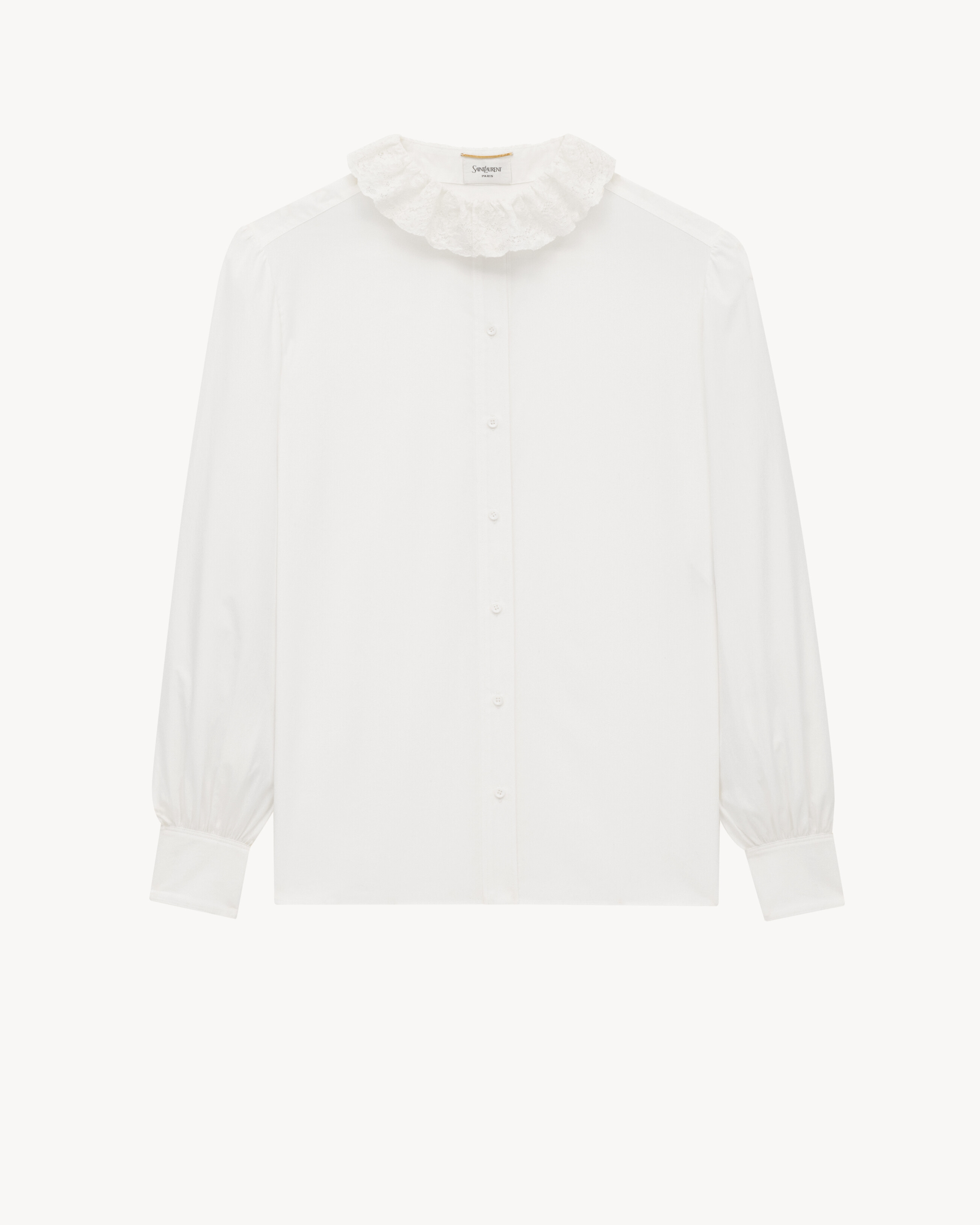 shirt in cotton poplin