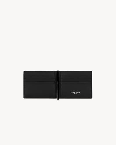 Saint Laurent Ysl Bill Clip Wallet