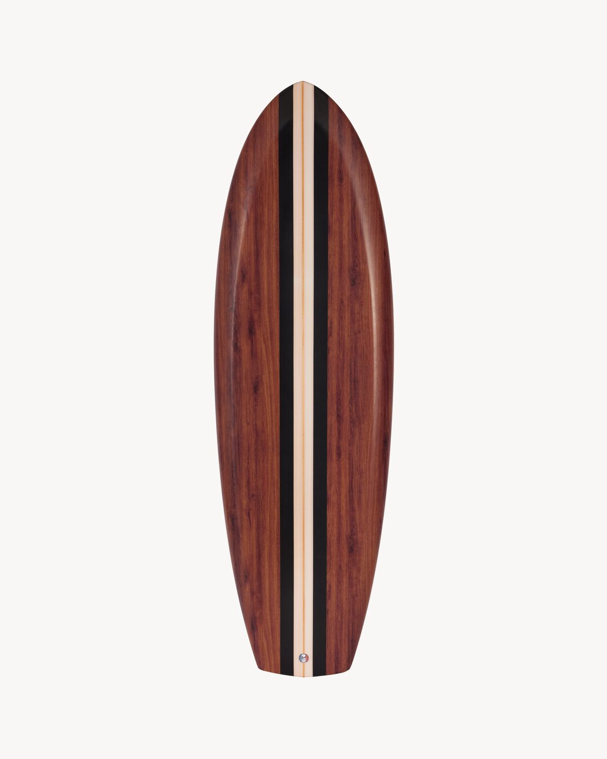 UWL Saint Laurent wood effect surfboard
