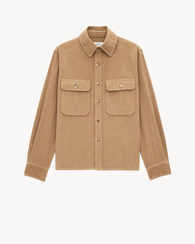 Overshirt in Corduroy