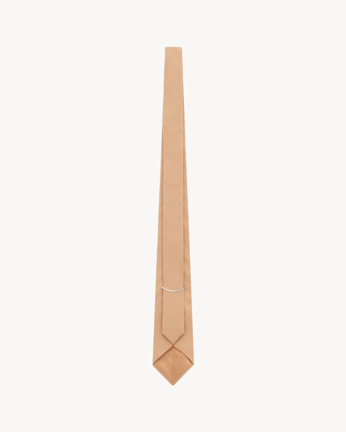 wide tie in silk grosgrain