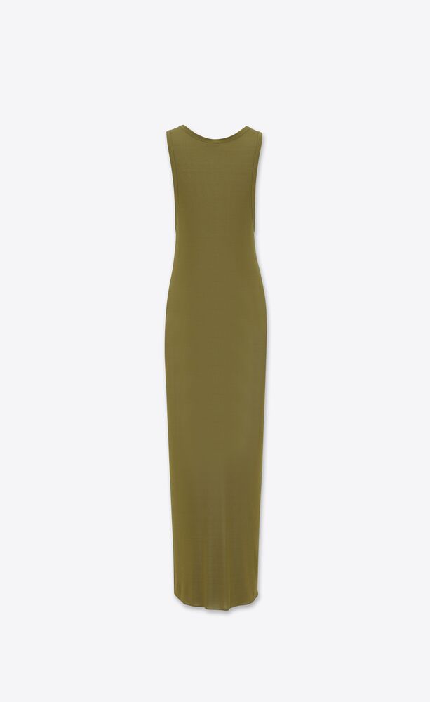 long dress in jersey