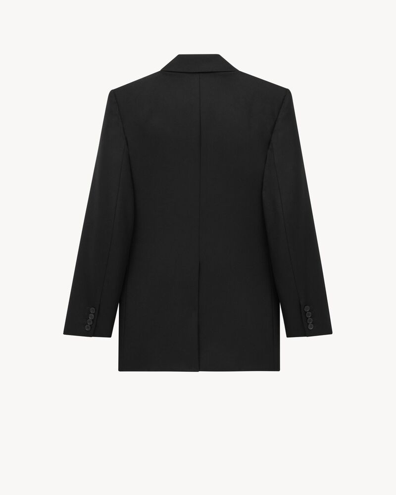 double-breasted jacket in cashmere