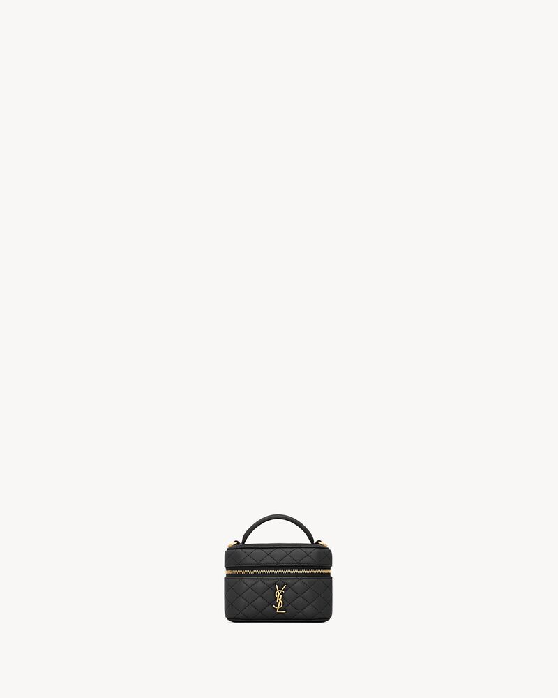 GABY micro vanity bag in lambskin