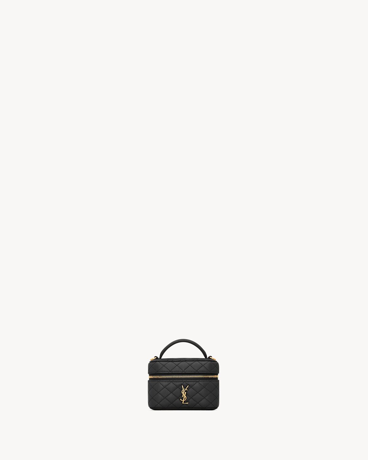 gaby micro vanity bag in lambskin