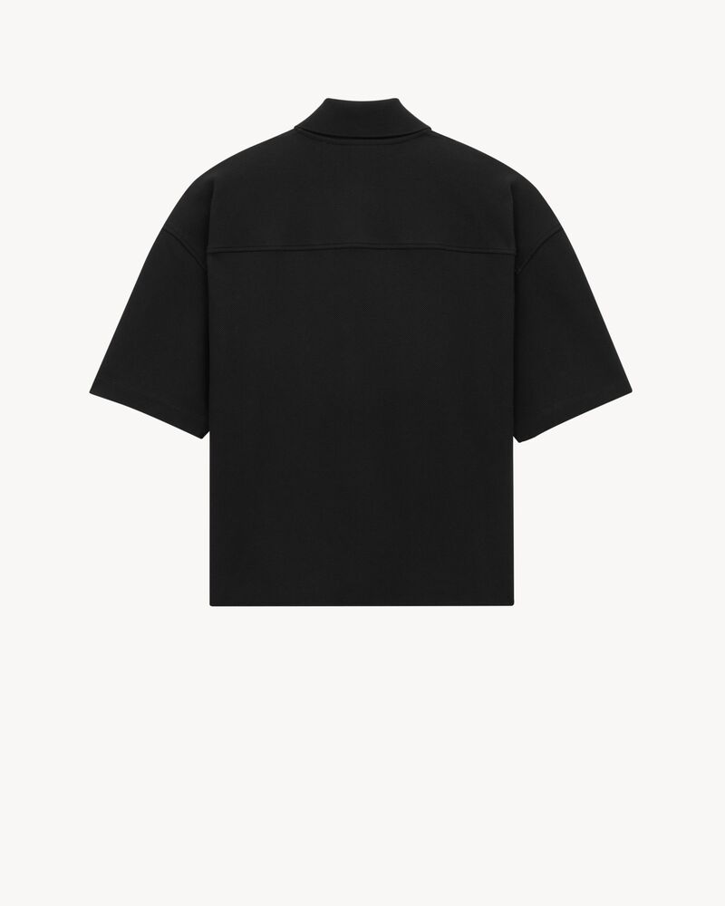 CASSANDRE polo in cotton piqué