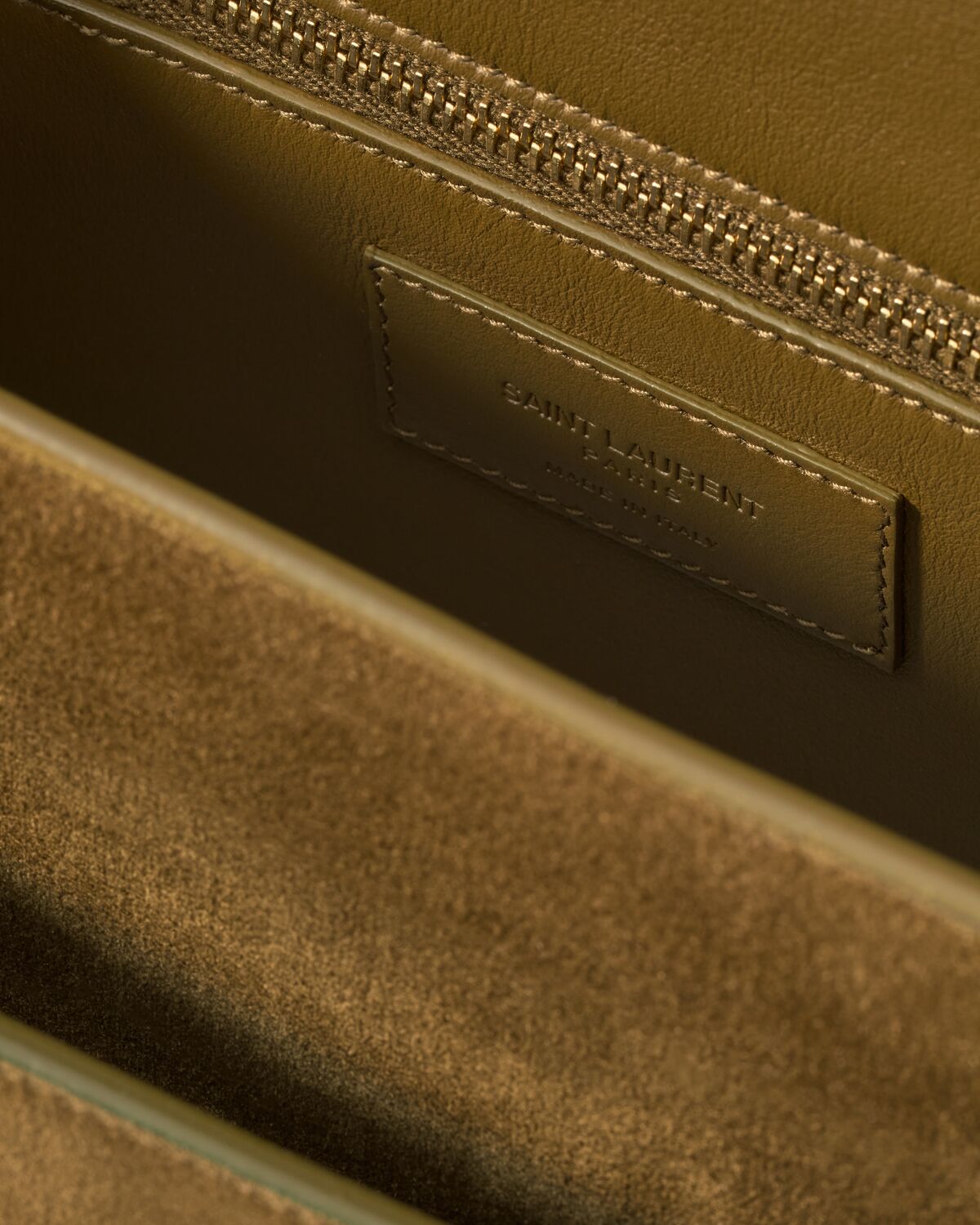 niki satchel in suede