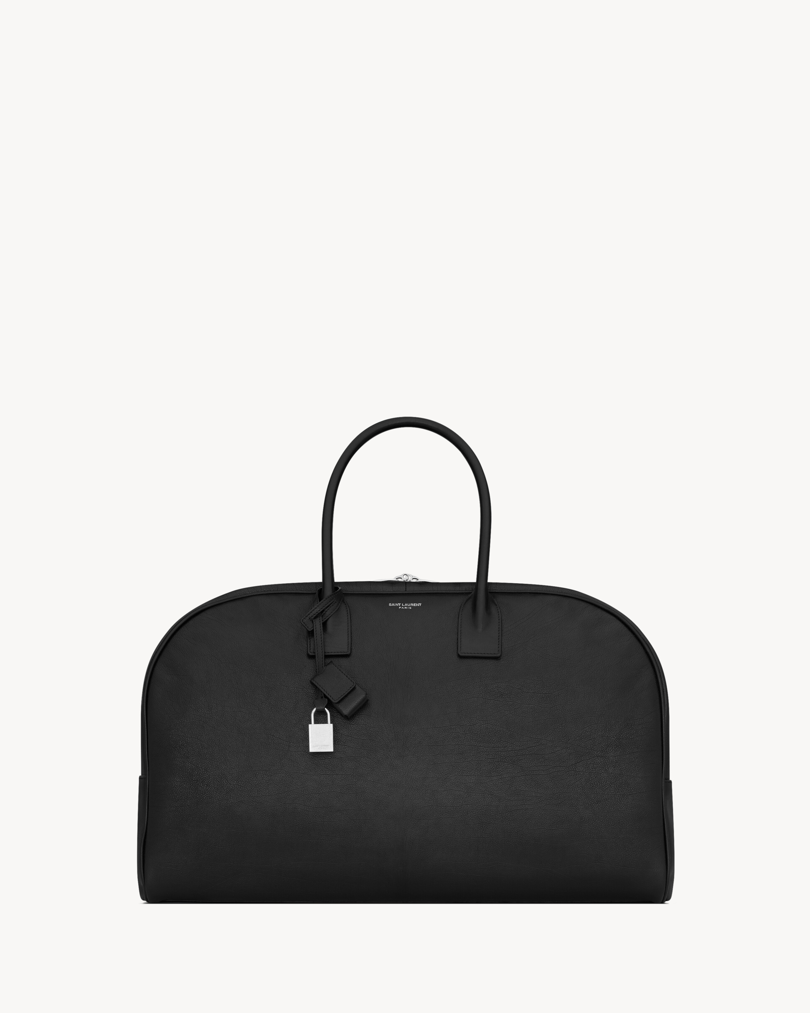 BOWLING duffle bag in leather