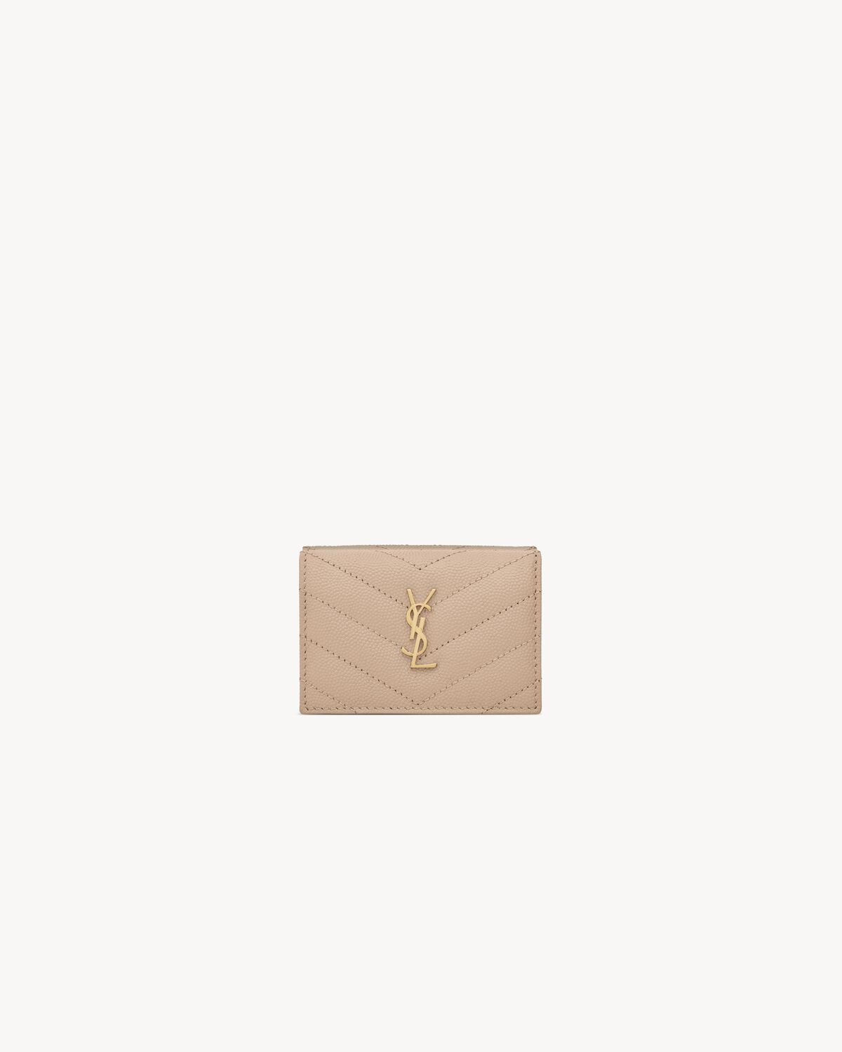 50代女性におすすめの定番人気のお財布ブランドと人気のお財布はサンローランのモノグラムオリガミタイニーウォレット