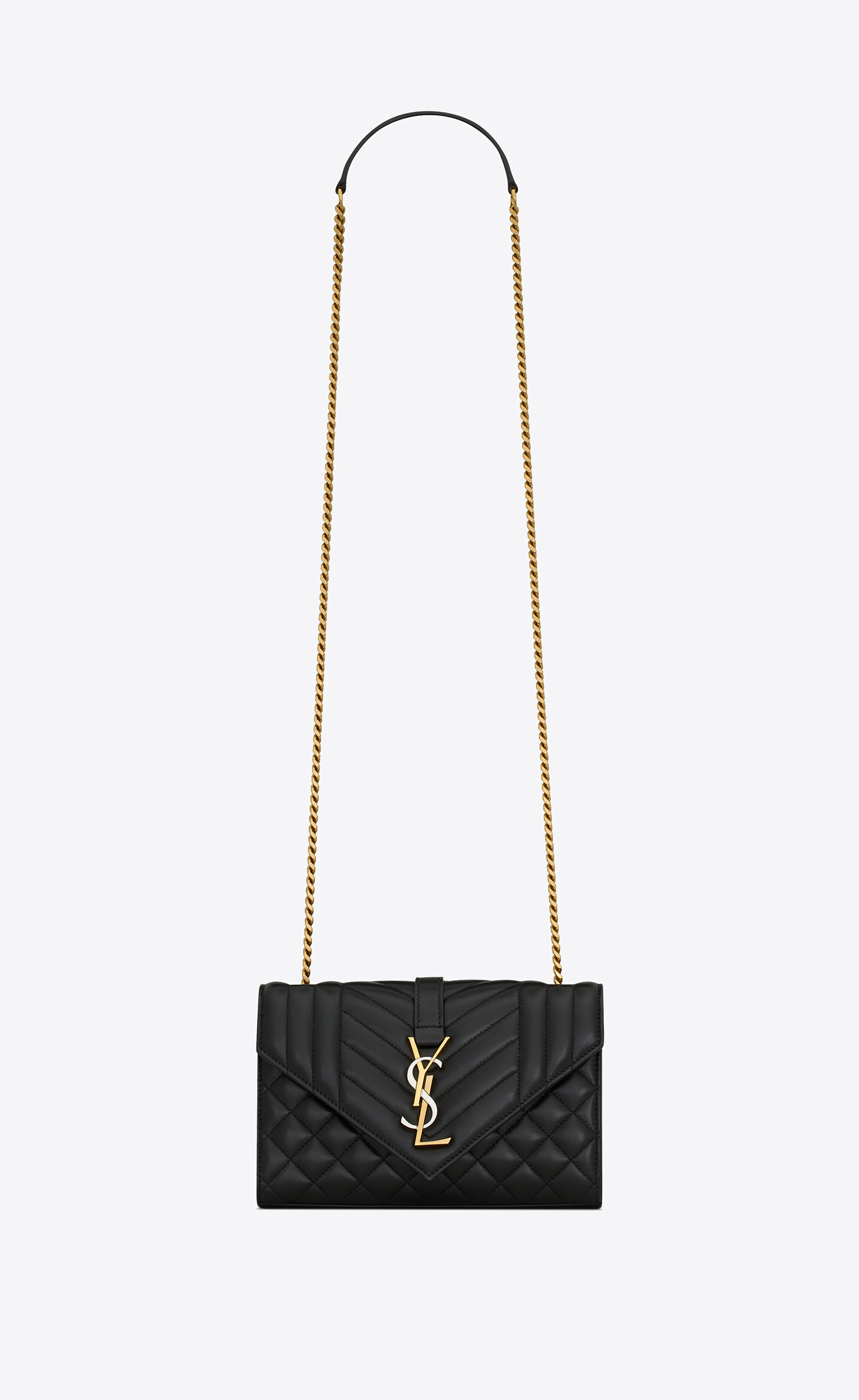 YSL WOC super invincible and practical small bag caviare. The calfskin
