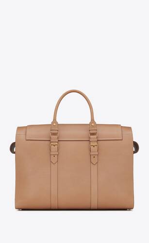 pet carrier bag in vegetable-tanned leather