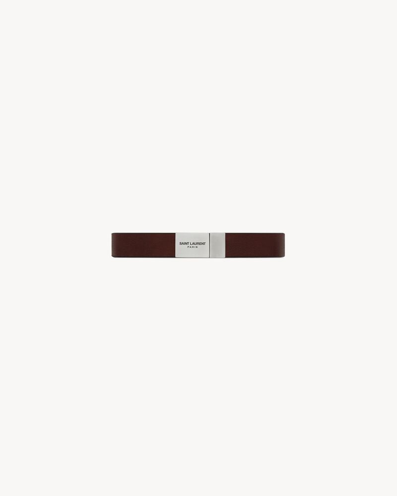サンローランカサンドレ」ブレスレット カサンドラ ブレスレット(レザー) | Saint Laurent サン