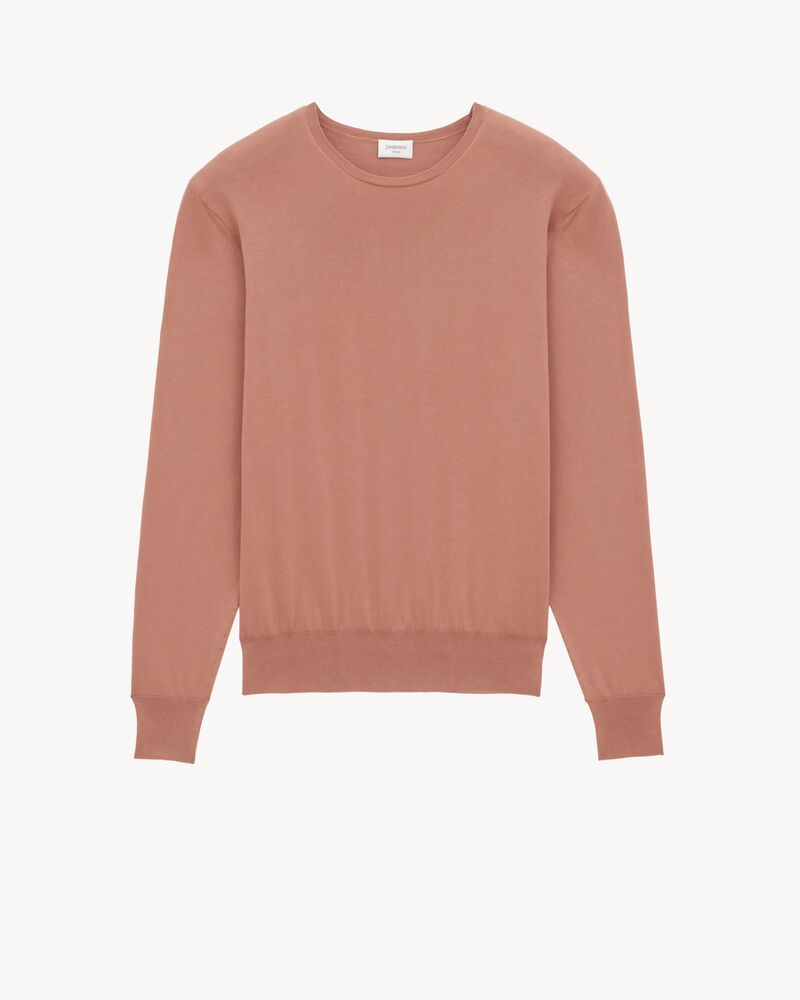 sweater in cotton