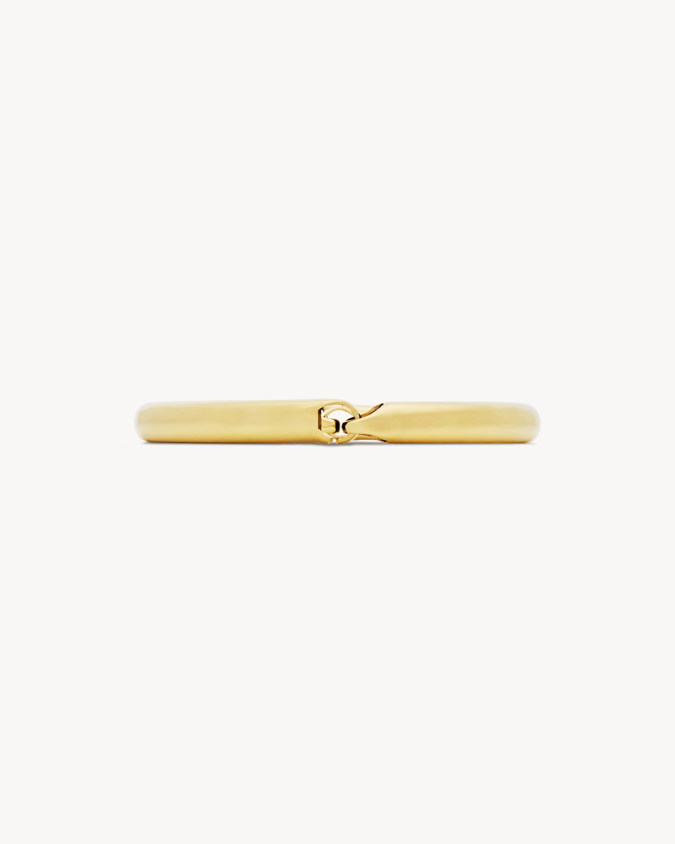 tube necklace in metal