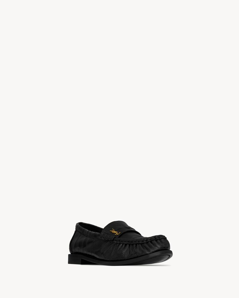 LE LOAFER penny slippers in eel