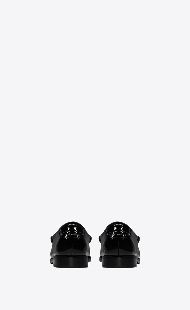 Le Loafer penny slippers in patent leather | Saint Laurent | YSL.com
