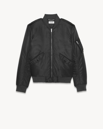 bomber jacket in nylon