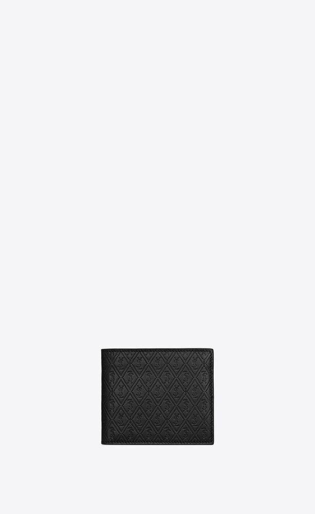 le monogramme east/west wallet in embossed smooth leather