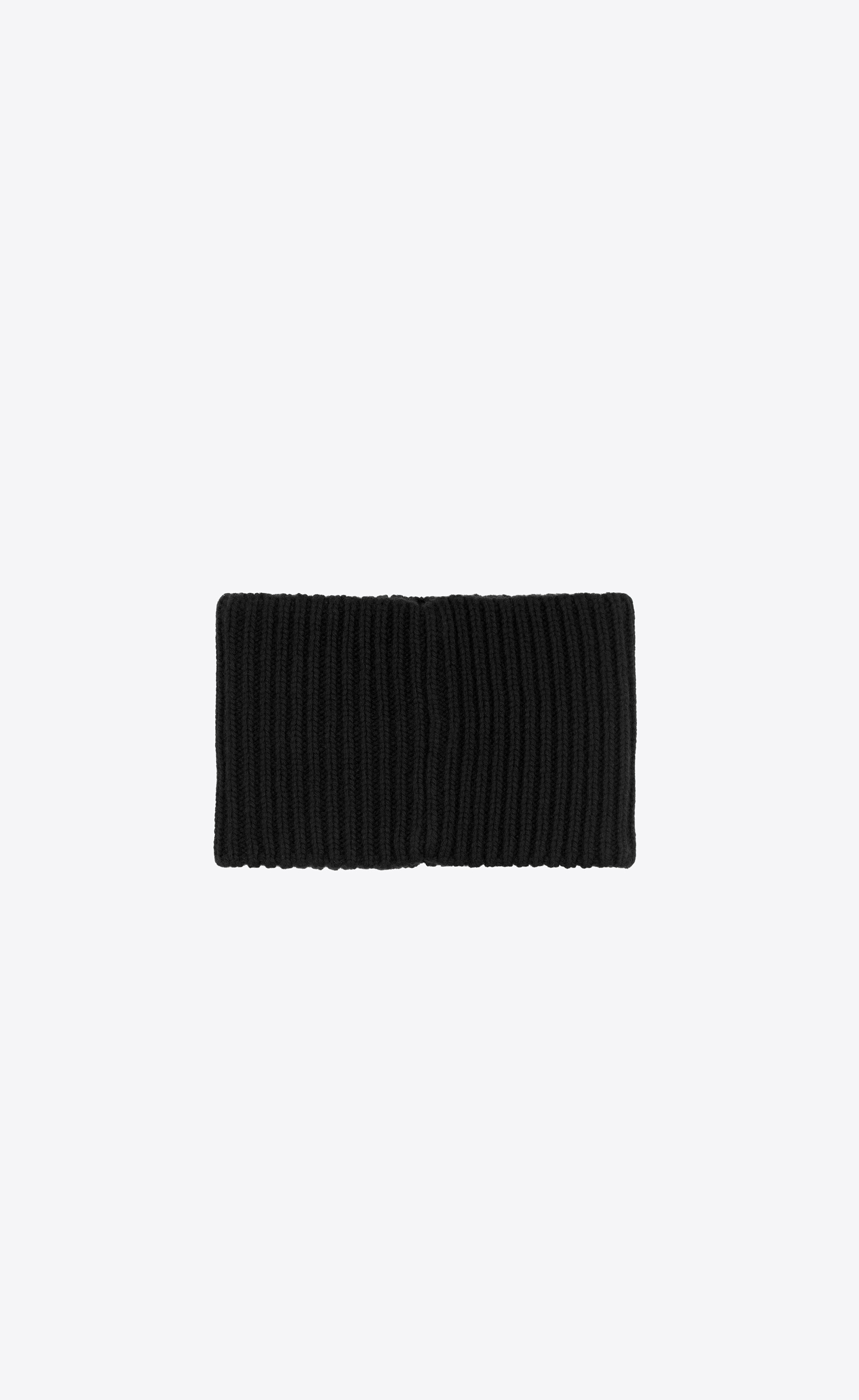 KNITTED SNOOD IN CASHMERE